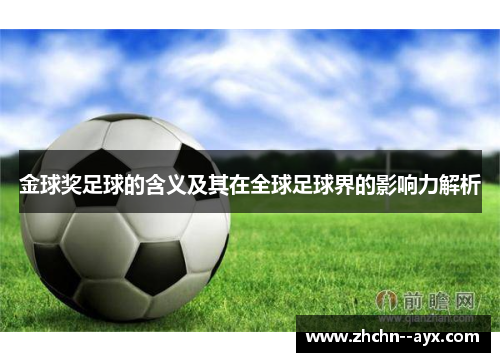 金球奖足球的含义及其在全球足球界的影响力解析